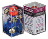 Marble Set - Earth, Mars & Moon to Scale