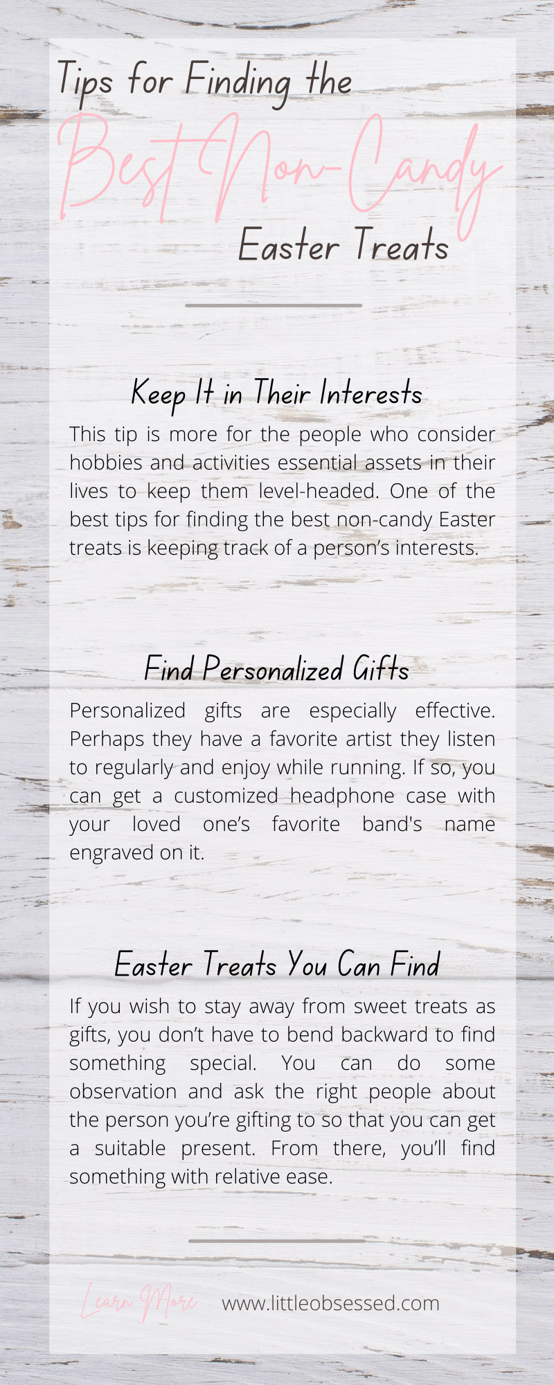 Tips for Finding the Best Non-Candy Easter Treats