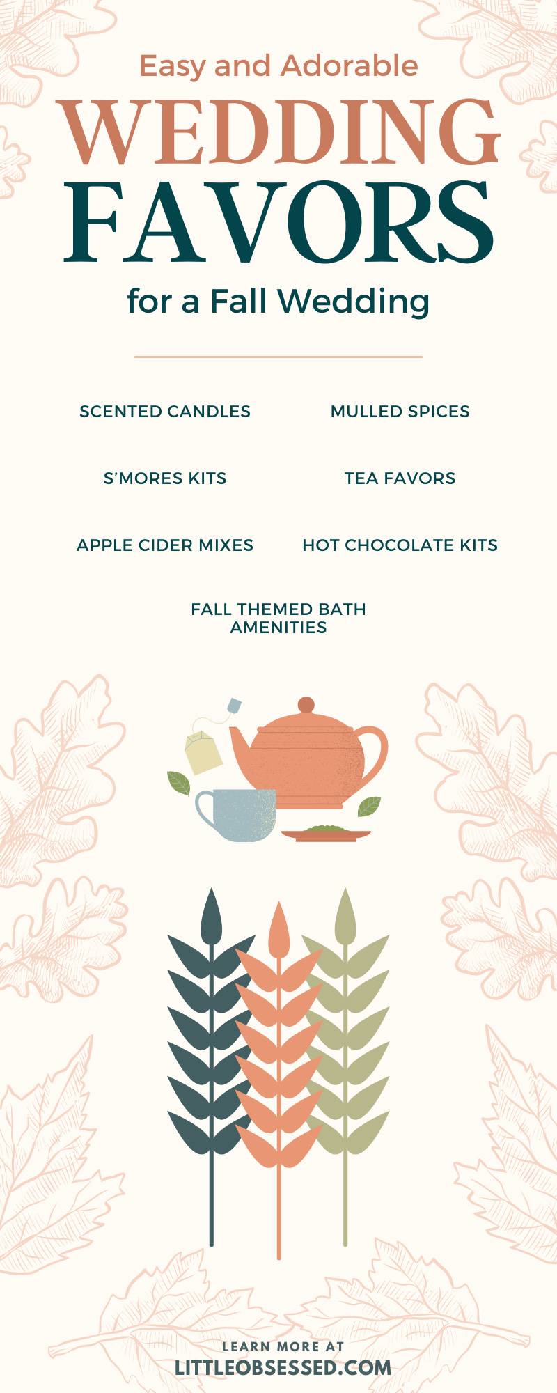 Easy and Adorable Wedding Favors for a Fall Wedding